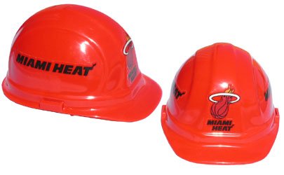 Wincraft Miami Heat Hard Hat Size 6.5 - 8