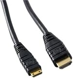 GE 22780 Ultra ProGrade HDMI to Mini-HDMI Cable (15 feet)
