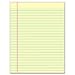 Tops(R) The Legal Pad(R) Glue-Top Writing Pads, 8 1/2
