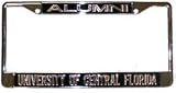 Central Florida Knights License Plate Frame Silver
