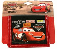 Disney Cars Wallet : Kid size bifold wallet (black)