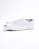 CONVERSE (コンバース) LEA JACK PURCELL レザー ジャックパーセル コートシューズ レザースニーカー ローカットスニーカー スニーカーWHITE (ホワイト)