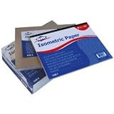 ISOMETRIC PAPER 11X17-100 SHTS Drafting - Engineering - Art General Catalog