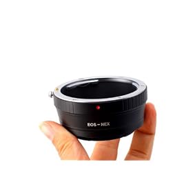 Shot-in Canon EOS EF EFS Lens to Sony NEX E NEX-3 NEX-5 NEX-7 Adapter
