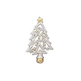 IMAGE OF Sterling Silver 14 Karat Gold Plate Tree Pendant