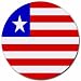 Liberia Flag Round Mouse Pad