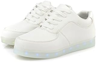 7 Colors USB Charging LED Sport Shoe Flashing Luminous Men & Women Sneakers4.5 D(M)US
