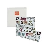 Sugar booger Reusable Good Snack Sack. Peace and Love Collection. ORE Originals lunch bag accessories.