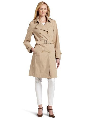 Calvin Klein Womens Trench Coat