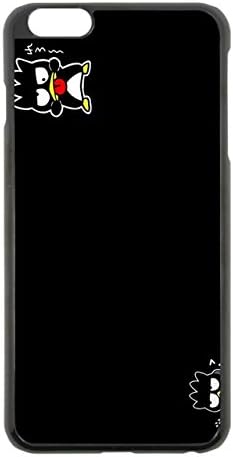 badtz maru button Apple iPhone 6 Plus/6S Plus Black Enamel Case