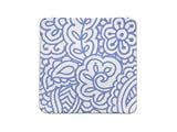 Waechtersbach Solid Square Blueberry Tropical Isle Dinner Plates Set of 2