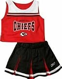 Reebok Two Piece Kansas City Chiefs NFL Cheerleader Uniform Set (Size 2T to 4T)