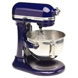 KitchenAid KV25GOXBU Professional 5 Plus 5-Quart Bowl Lift Stand Mixer, Cobalt Blue
