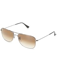 Ray-Ban 0RB3477 004/51 Aviator Sunglasses,Gunmetal,56 mm