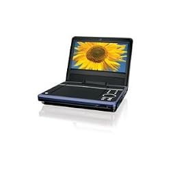 Gpx PD808BU 8 Inch Portable DVD Player, Blue