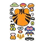 Make Your Own Animal Stickers - 12 sheets