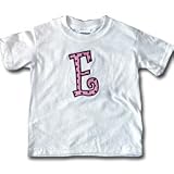 Pink and Chocolate Dot Initial T-Shirt