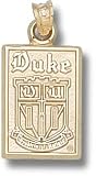 Duke Blue Devils Seal Pendant - 14KT Gold Jewelry