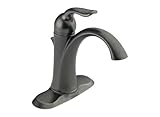 Delta Faucet 538-PT Lahara Single Handle Lavatory Faucet, Aged Pewter