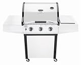 Vermont Castings VCS3507P 3-Burner Propane Gas Grill, Stainless Steel and Black