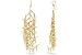 18K Gold Over Sterling Silver Fish Hook Cultured Pearl Earrings by Andrea Barna