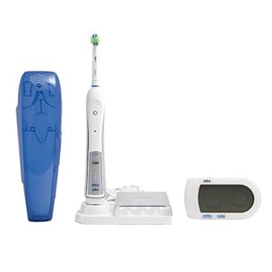 Oral-B Professional Healthy Clean + Floss Action Precision 5000 Rechargeable Electric Toothbrush 1 Count