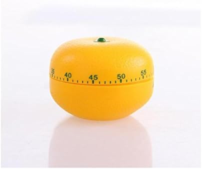 Kardiar Novelty Loud Manual Orange Kitchen Timer For Cooking Mechanical 60 Minute Best Retro Fruit Timers With Long Ring Alarm