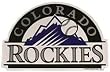 Colorado Rockies Logo MLB Car Magnet