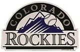 Colorado Rockies Logo MLB Car Magnet