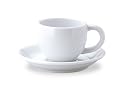 トリノ　コーヒーカップ＆ソーサー　白い食器