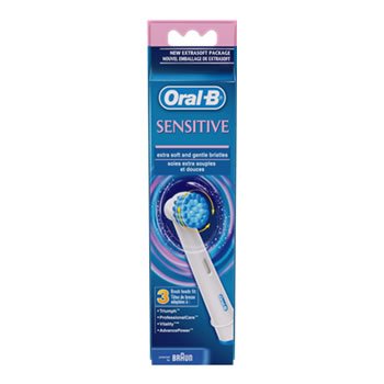 Childrens Toyshop  Health & Personal Care : Oral B-Extra Soft Sensitive Electric Toothbrush Refills, 3ct