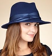 Autograph Pure Wool Ribbon Band Trilby Hat