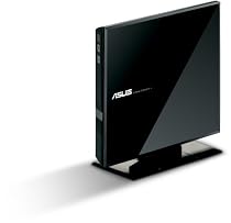 ASUS USB 2.0 8x DVD Writer External Optical Drive SDRW-08D1S-U (Black)