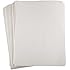 Sax Plain White Newsprint Newspaper - 8 1/2 x 11 inches - Pack of 500 - White