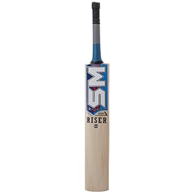 SM Fanatic (Riser) Kashmir Willow Cricket Bat, Short Handle