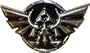 Mens ZELDA Brass Punk Rock Metal Belt Buckle