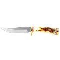 BT Outdoor Hunting Knife with Leather Sheath - 9.5"