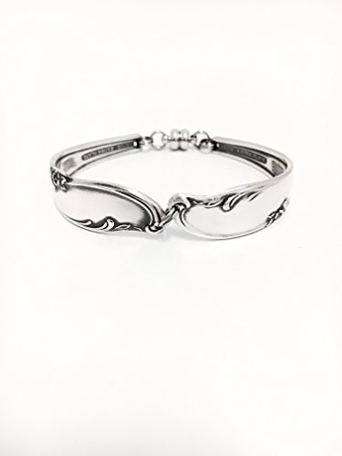 Vintage Silver Spoon Bracelet Circa 1959 - Silverware Jewelry