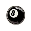 Womens Hand Made Retro "8 Ball" Belt Buckle