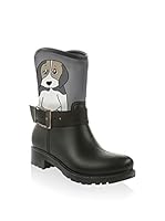 ZZ-SILENCE of the BEES Botas de agua Dog (Negro / Gris)