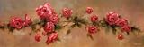 Festoon Of Red Roses Poster Print