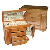 Mele Oak Jewelry Box -- Josephine