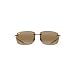Maui Jim Breakwall H422-26 | Polarized Rootbeer Rimless Frame Sunglasses, HCL Bronze Lenses, with Patented PolarizedPlus2 Lens Technology