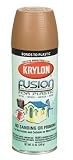 Krylon 2441 12 oz. Fusion Plastic Spray Paint, Satin Brown Boots (6 Pack)