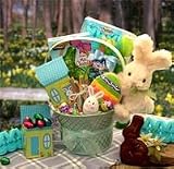 Bunny Hope Easter Gift Basket with Chocolate and Candy Treats