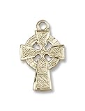 Gold Filled Celtic Cross Pendant with 18 Chain in Gift Box
