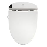 TOTO SW844-01 Washlet E200 Elongated Front Toilet Seat, Cotton White