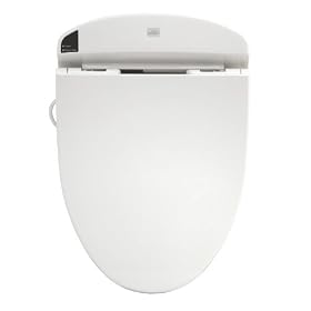 TOTO SW844-01 Washlet E200 Elongated Front Toilet Seat, Cotton White