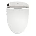 TOTO SW844-01 Washlet E200 Elongated Front Toilet Seat, Cotton White