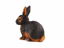 Schleich Animals: Black-Brown Rabbit